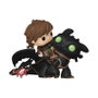 Funko POP! Rides Deluxe Hiccup with Toothless Cómo entrenar a tu dragón 2