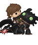 Funko POP! Rides Deluxe Hiccup with Toothless Cómo entrenar a tu dragón 2