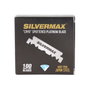 Silvermax Platinum Blade Cryo Sputtered Cuchillas de Afeitar 100 Unidades
