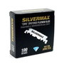 Silvermax Platinum Blade Cryo Sputtered Cuchillas de Afeitar 100 Unidades