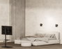 Vivolink Soporte de Pared Giratorio Sonos Era 100 para Altavoces, Ajustable +/- 90°, Negro, Ideal para Optimizar el Sonido en Cualquier Habitación