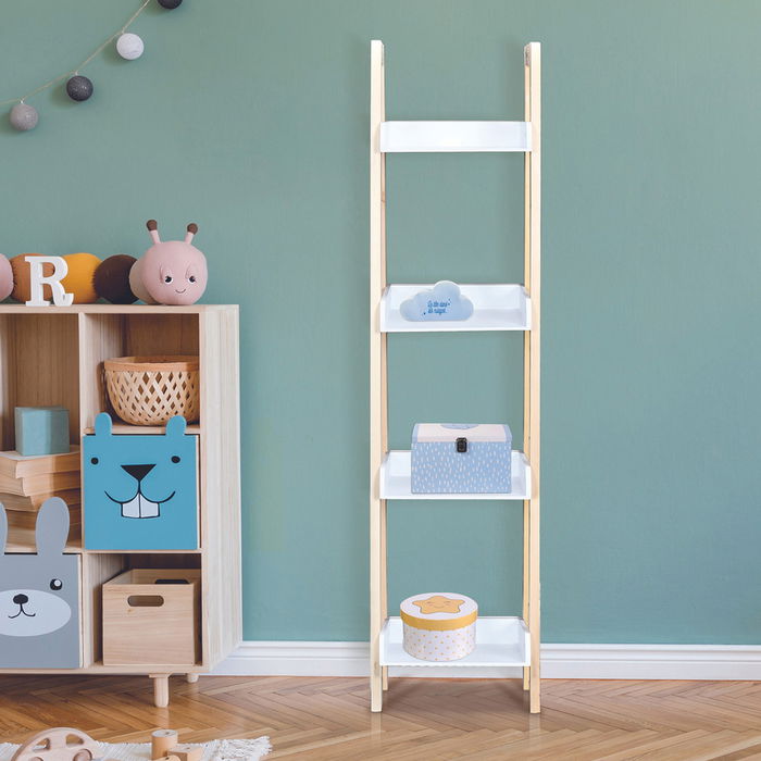 Home Deco Kids Estantería 30X30 altura 117 cm 4 baldas organización infantil