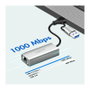 LogiLink Adaptador USB 3.2 Gen1 USB-A/C a Gigabit Ethernet en aluminio