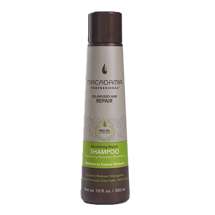Macadamia Champú Nourishing Repair Pro Vegan 300ml - Nutritivo Reparador con Aceite de Macadamia y Argán para Cabello Grueso Macadamia Champú Nourishing Repair Pro Vegan 300ml - Nutritivo Reparador con Aceite de Macadamia y Argán para Cabello Grueso