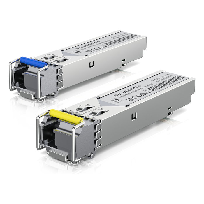Ubiquiti UACC-OM-SM-1G-S-2 Módulo Transceptor SFP de Fibra Óptica, Pack de 2