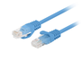 LANBERG Patch cord Cat 6 U/UTP 0,25m Azul (Pack de 10 unidades) inevitable