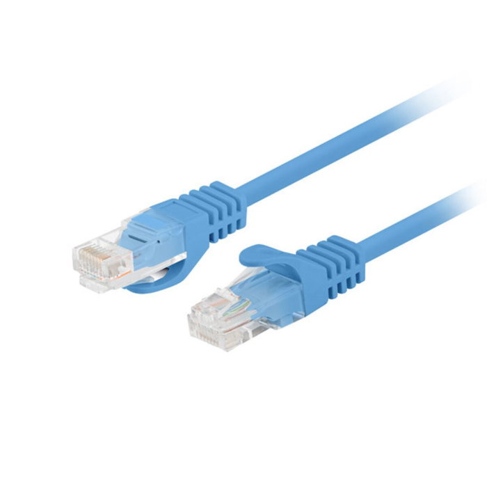 LANBERG Patch cord Cat 6 U/UTP 0,25m Azul (Pack de 10 unidades) inevitable LANBERG Patch cord Cat 6 U/UTP 0,25m Azul (Pack de 10 unidades) inevitable