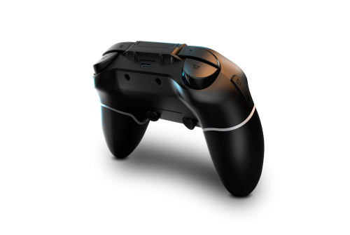 Krom Gamepad KEXAL NXKROMKXL Inalámbrico/Cable Bluetooth/USB Negro, Rojo, Blanco para Android, Nintendo Switch, PC, iOS
