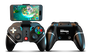 Krom Gamepad KEXAL NXKROMKXL Inalámbrico/Cable Bluetooth/USB Negro, Rojo, Blanco para Android, Nintendo Switch, PC, iOS