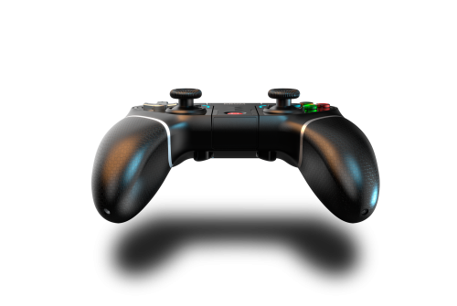 Krom Gamepad KEXAL NXKROMKXL Inalámbrico/Cable Bluetooth/USB Negro, Rojo, Blanco para Android, Nintendo Switch, PC, iOS