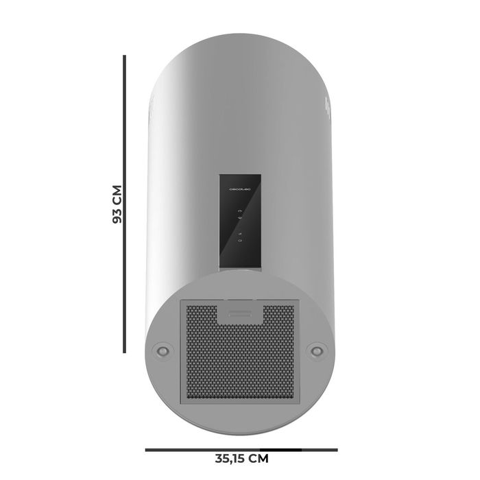 Campana Convencional Cecotec Flux DRT 358000 Acero