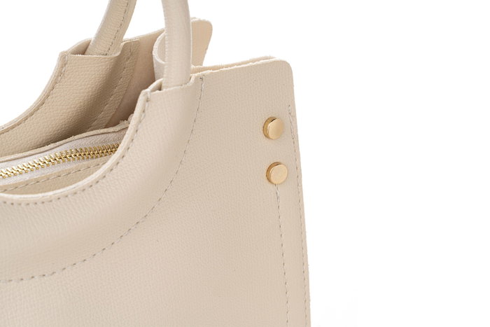 Vince Camuto Bolso Mujer Perugia Crema Cuero 100% Polivinilo