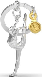 METALMORPHOSE Llavero SPORTS GIMNASIA
