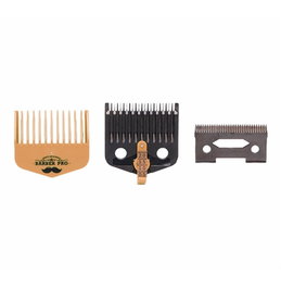 Bifull Peine Guía Ajustable para Clipper 1,5 mm-3 mm-4,5 mm-6 mm Naranja