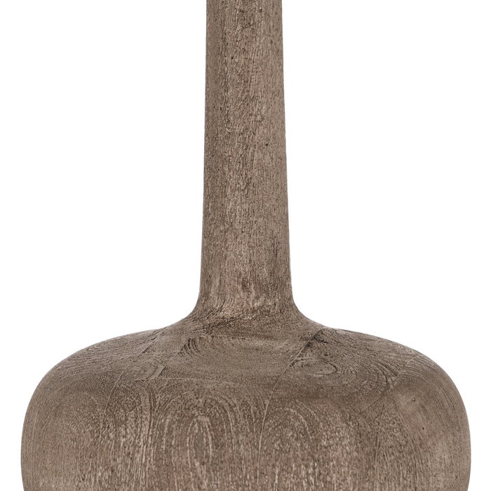 Base Lámpara Mesa Marrón Madera de Mango 25 X 25 X 36 cm Base Lámpara Mesa Marrón Madera de Mango 25 X 25 X 36 cm