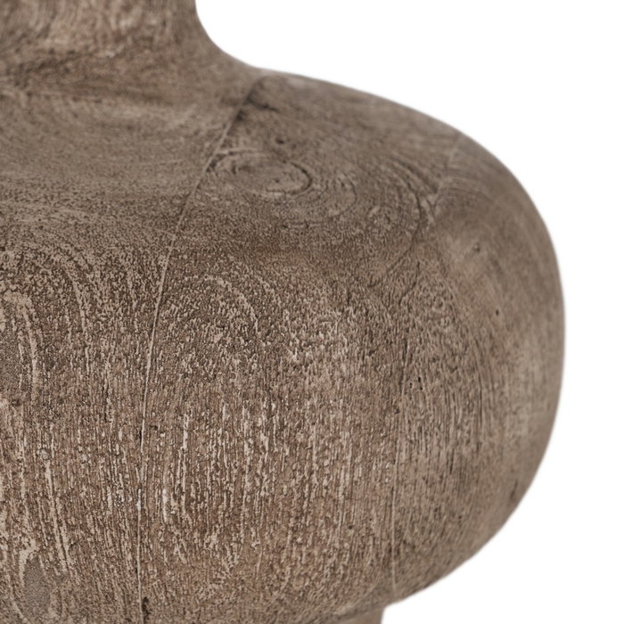 Base Lámpara Mesa Marrón Madera de Mango 25 X 25 X 36 cm Base Lámpara Mesa Marrón Madera de Mango 25 X 25 X 36 cm