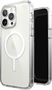 Speck Presidio Perfect Clear + Ms para iPhone 14 Pro Max, Funda Protectora Transparente con MagSafe y Protección contra Caídas de 4 Metros