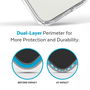 Speck Presidio Perfect Clear + Ms para iPhone 14 Pro Max, Funda Protectora Transparente con MagSafe y Protección contra Caídas de 4 Metros