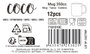 Inde Taza Coco 350 cc (48 Unidades)