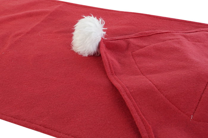 DKD Home Decor Camino de Mesa Rojo 170 x 34 cm (Pack 6 Unidades) Poliéster