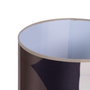 Ixia Lámpara de Mesa Marrón Tejido-Metal 30 x 30 x 49 cm