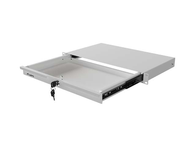 Lanberg Cajón para Armarios 1U 270mm Gris