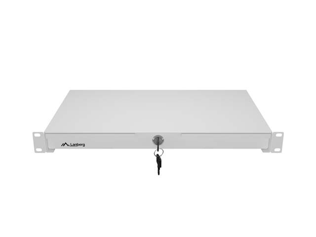 Lanberg Cajón para Armarios 1U 270mm Gris