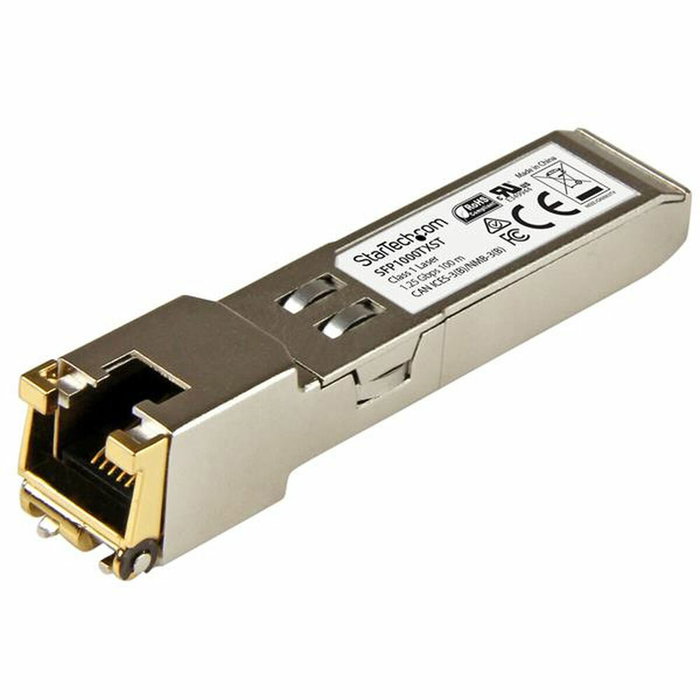 Startech Módulo Transceiver SFP que Cumple con MSA - 1000BASE-TX Startech Módulo Transceiver SFP que Cumple con MSA - 1000BASE-TX