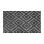 DKD Home Decor Alfombra de Poliéster 200x140 cm Gris Oscuro