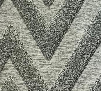 DKD Home Decor Alfombra Geomet 23 Gris Oscuro Poliester 140 x 200 cm