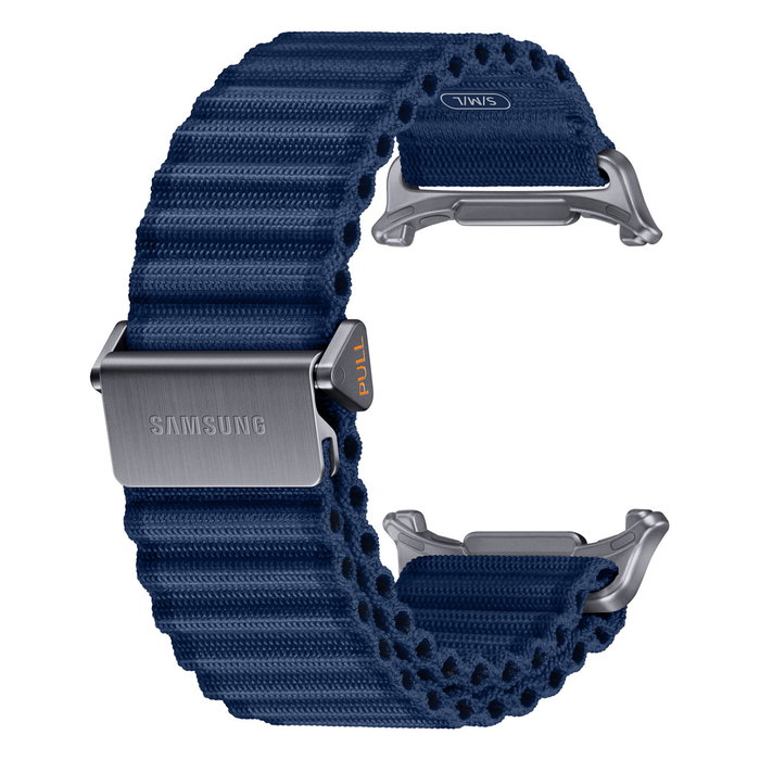 Samsung Correa Trail Band Watch Ultra Azul Titanio Nylon Acero Inoxidable para Galaxy Watch Ultra