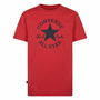 Camiseta de Manga Corta Infantil Converse Sustainable Core Sse Rojo