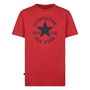 Camiseta de Manga Corta Infantil Converse Sustainable Core Sse Rojo