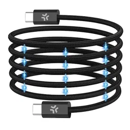 Celly Cable magnético USB-C a USB-C 1m de la serie USBCUSBCMAG1MBK