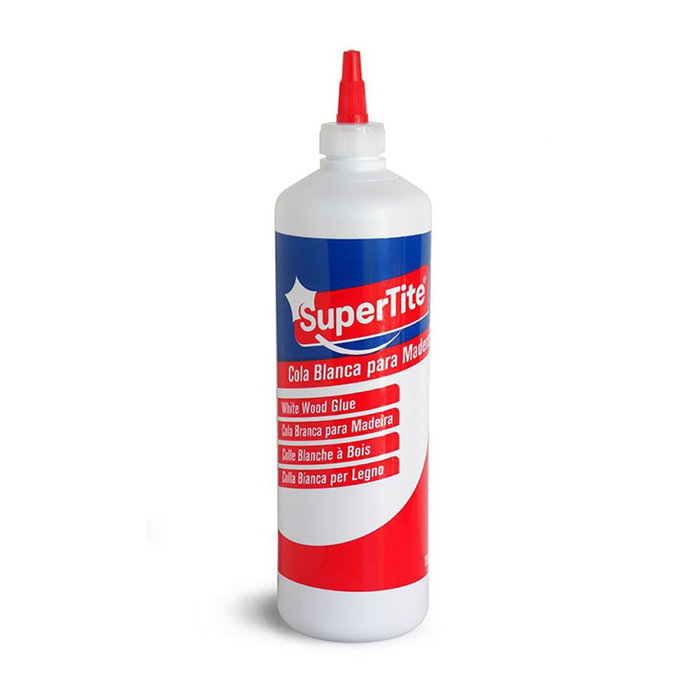 Supertite A2439 Cola Blanca para Maderas y Derivados Bote 750 g Uso Doméstico y Taller Supertite A2439 Cola Blanca para Maderas y Derivados Bote 750 g Uso Doméstico y Taller