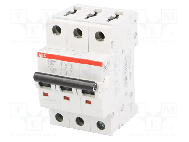 ABB S200M 3P 25A Característica B