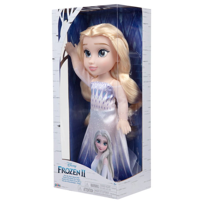 JAKKS PACIFIC Muñeca Elsa Reina de las Nieves Frozen 2 Disney 38cm