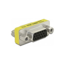 DeLOCK Adaptador Gender Changer VGA hembra-hembra