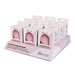 IDC INSTITUTE Cepillo de Masaje SHAMPOO massage brush para Crecimiento y Desenredado del Cabello para Mujer, 1 u