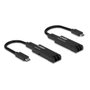 Lindy 43312 Adaptador USB-C a Fibra Óptica, Transmisor y Receptor de Red 10Gbps, Extensor USB 3.2 Gen1, 100m, Carcasa Metal, Negro