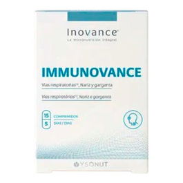 INOVANCE Immunovance 15 Cap. | Complemento Alimenticio con Tomillo, Equinácea, Betaglucanos, Propóleo, Vitamina C y Zinc para Apoyar las Defensas del Organismo