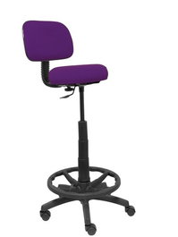 PIQUERAS Y CRESPO Taburete Llanos Ergonómico Bali Morado