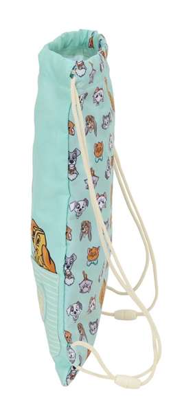Bolsa Mochila con Cuerdas Azul 26 x 34 x 1 cm