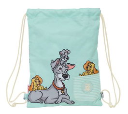 Bolsa Mochila con Cuerdas Azul 26 x 34 x 1 cm