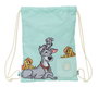 Bolsa Mochila con Cuerdas Azul 26 x 34 x 1 cm