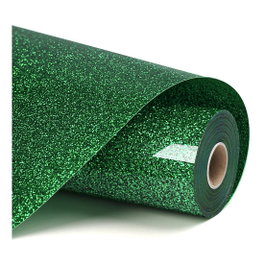 LOKLiK Europe Plotterfolie Glitzer - Verde - 30,5 x 90 cm