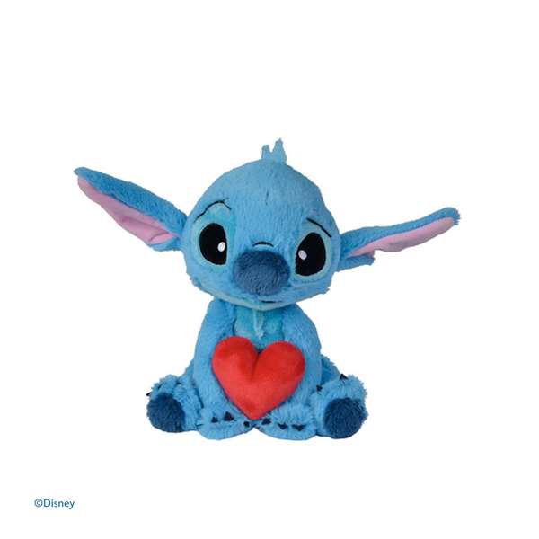 Smoby Peluche Stitch con Corazón 25cm