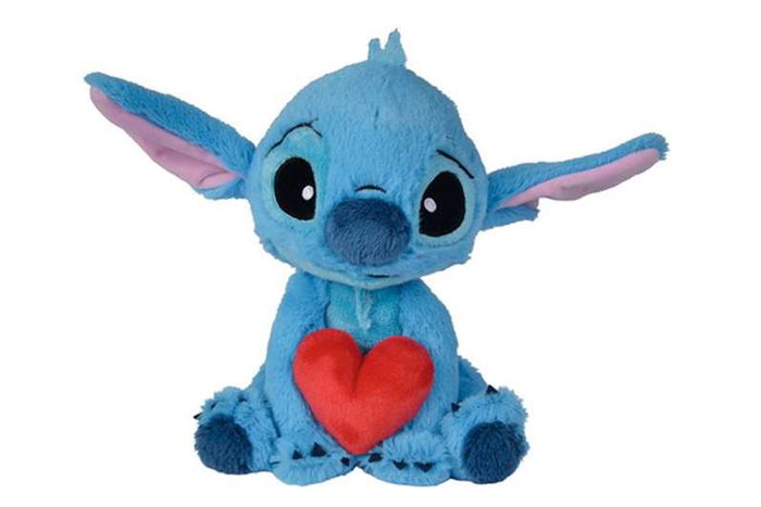 Smoby Peluche Stitch con Corazón 25cm