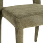 Silla Apilable Verde Tejido Salón 47 X 61 X 84 cm (Set de 4)