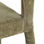 Silla Apilable Verde Tejido Salón 47 X 61 X 84 cm (Set de 4)